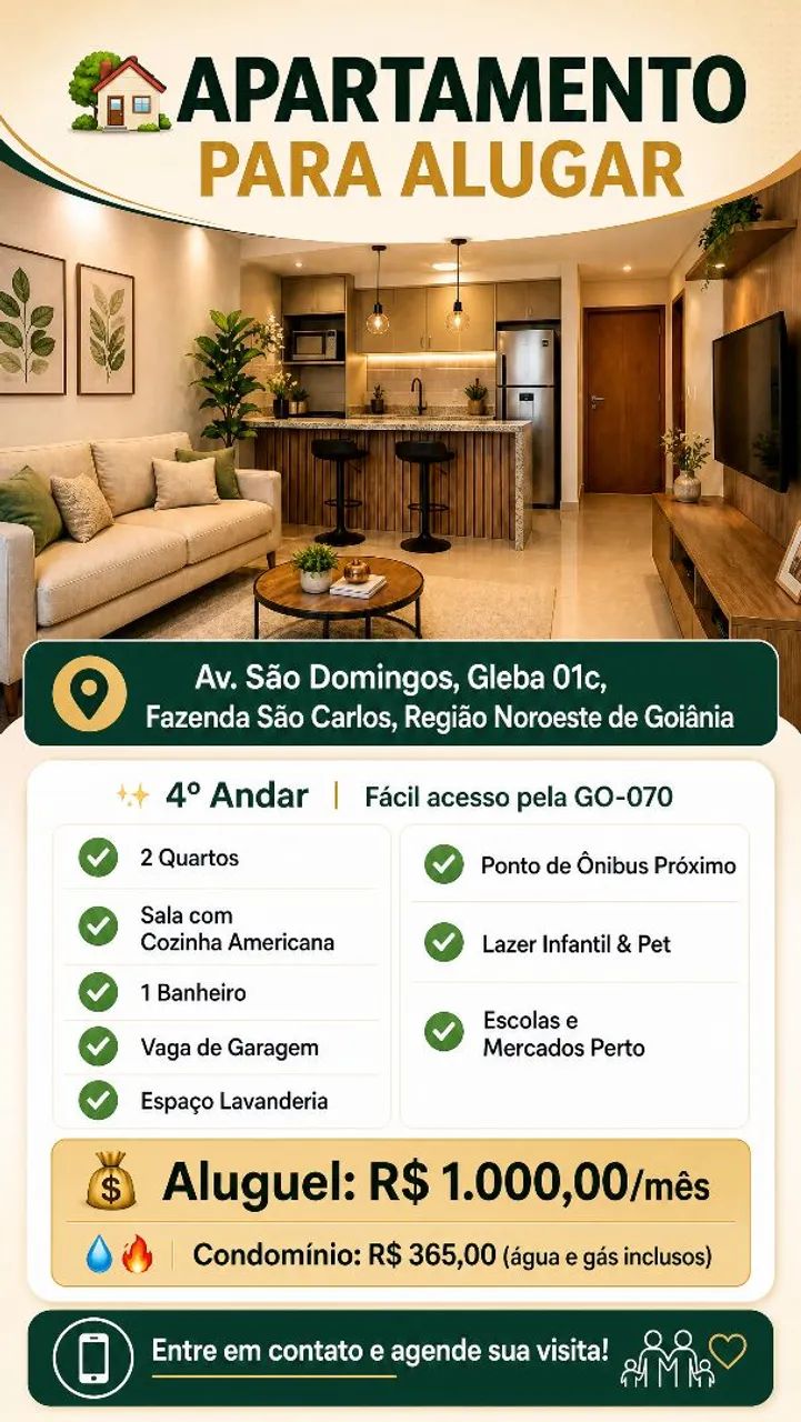 Apartamento para alugar 
