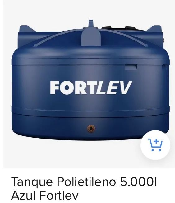 Tanque Fortlev 5000 - R$ 3.000,00