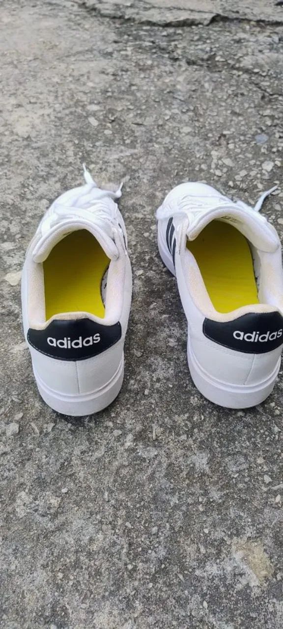 Tênis Adidas Grand Court Base Branco - Foto 3