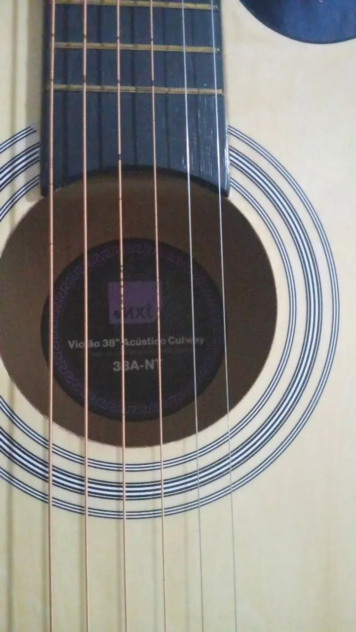 VIOLÃO CUTWAY - COM TENSOR E CORDA DE AÇO ( MAIS CAPOTRASTE ) - Foto 5