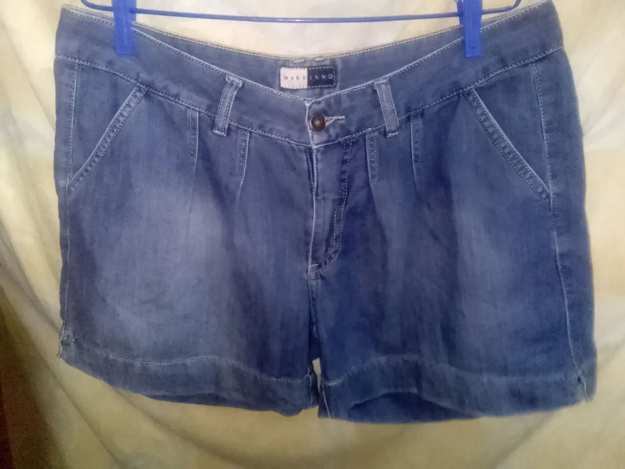 KIT COM 3 SHORTS JEANS FEMININOS - TAMANHO 46