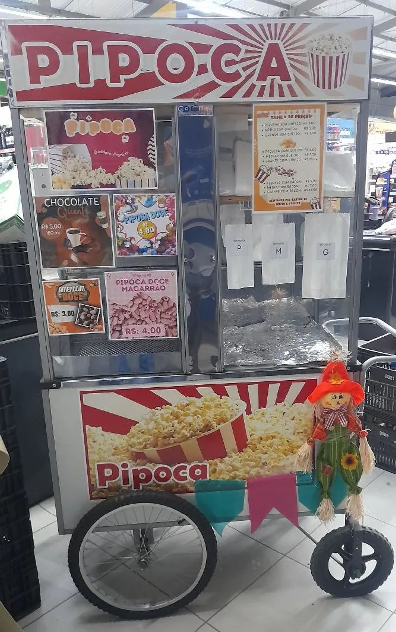 Carrinho de pipoca