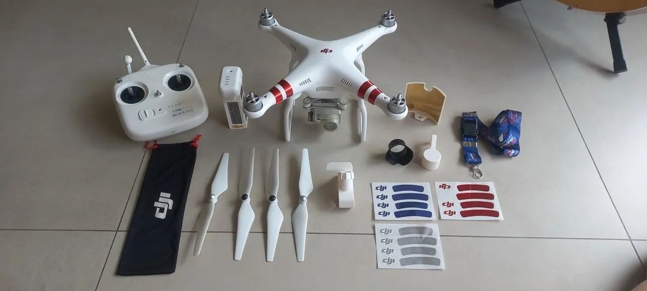 DRONE DJI PHANTOM 3 STANDARD COM ACESSÓRIOS  - Foto 5