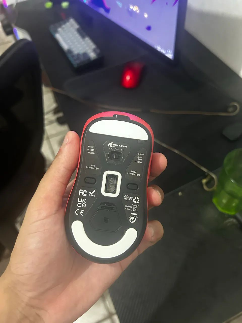 ATACK SHARK X3, sensor 3395 - Foto 3