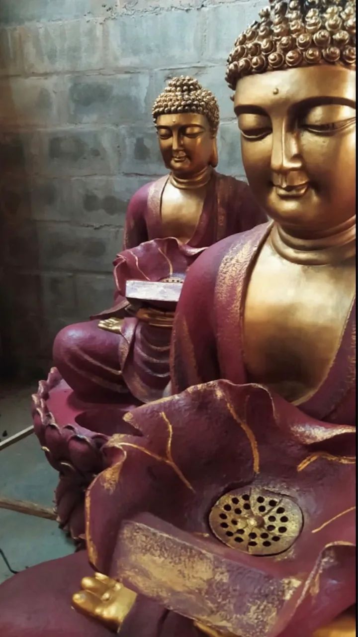 Fonte do Buda de 130 cm de altura linda . Cada peça 