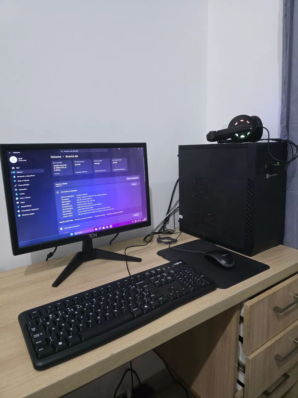 PC Completo i3 10ª 8gb 240 SSD - Foto 2