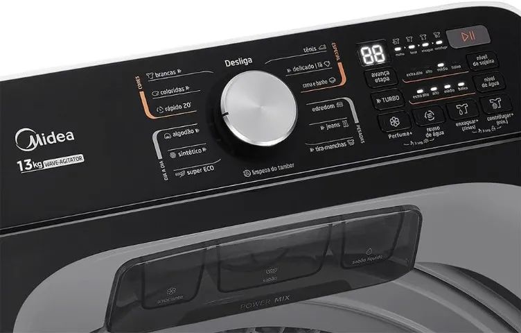 Lavadora de Roupas Midea Wave Agitator 13KG - Foto 4