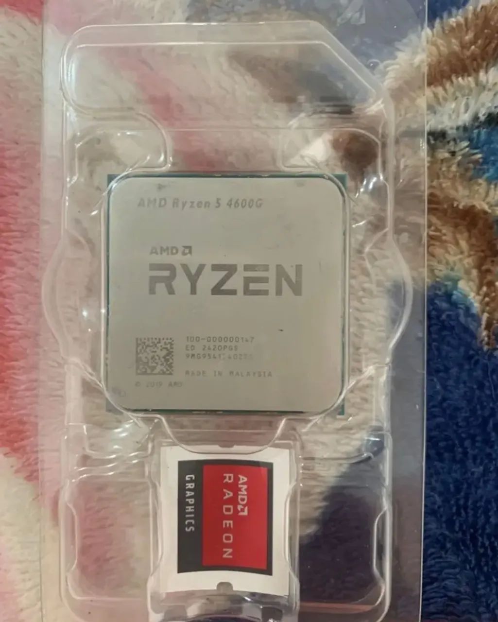 Ryzen 5 4600G placa d vídeo integrada + cooler