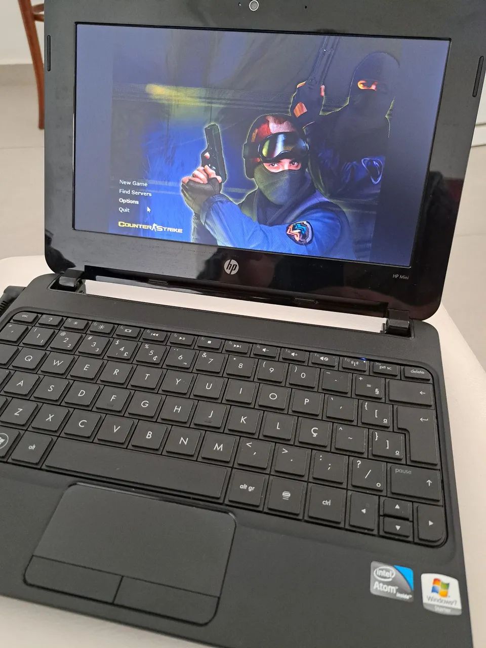 Laptop Notebook HP Mini 110 retro-gamer arcade Win7 - Foto 3