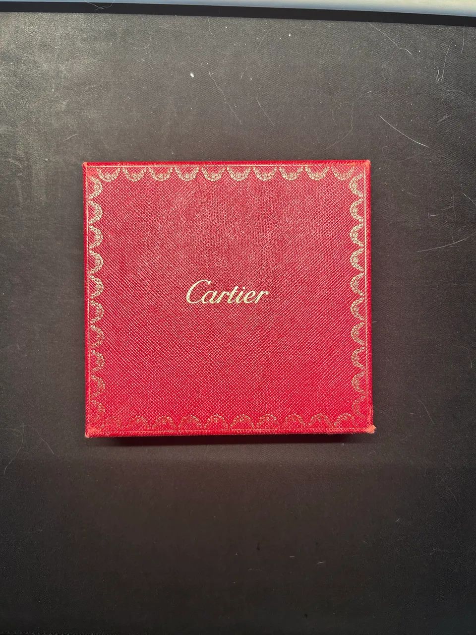 Carteira Cartier preta de couro  - Foto 2