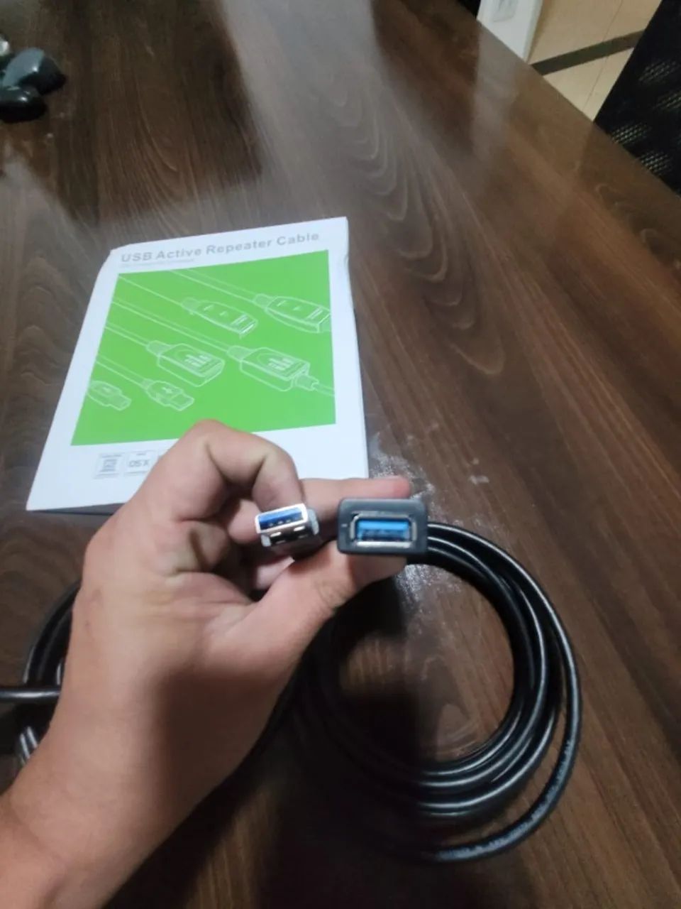 CABO REPETIDOR EXTENSOR USB 10 METROS - Foto 2
