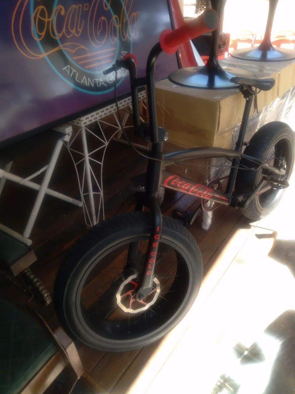 Bike aro 20 fat tema Coca-Cola  - Foto 3