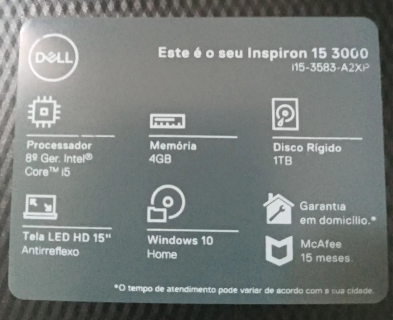 Notebook dell inspiron 15 i5  - Foto 4