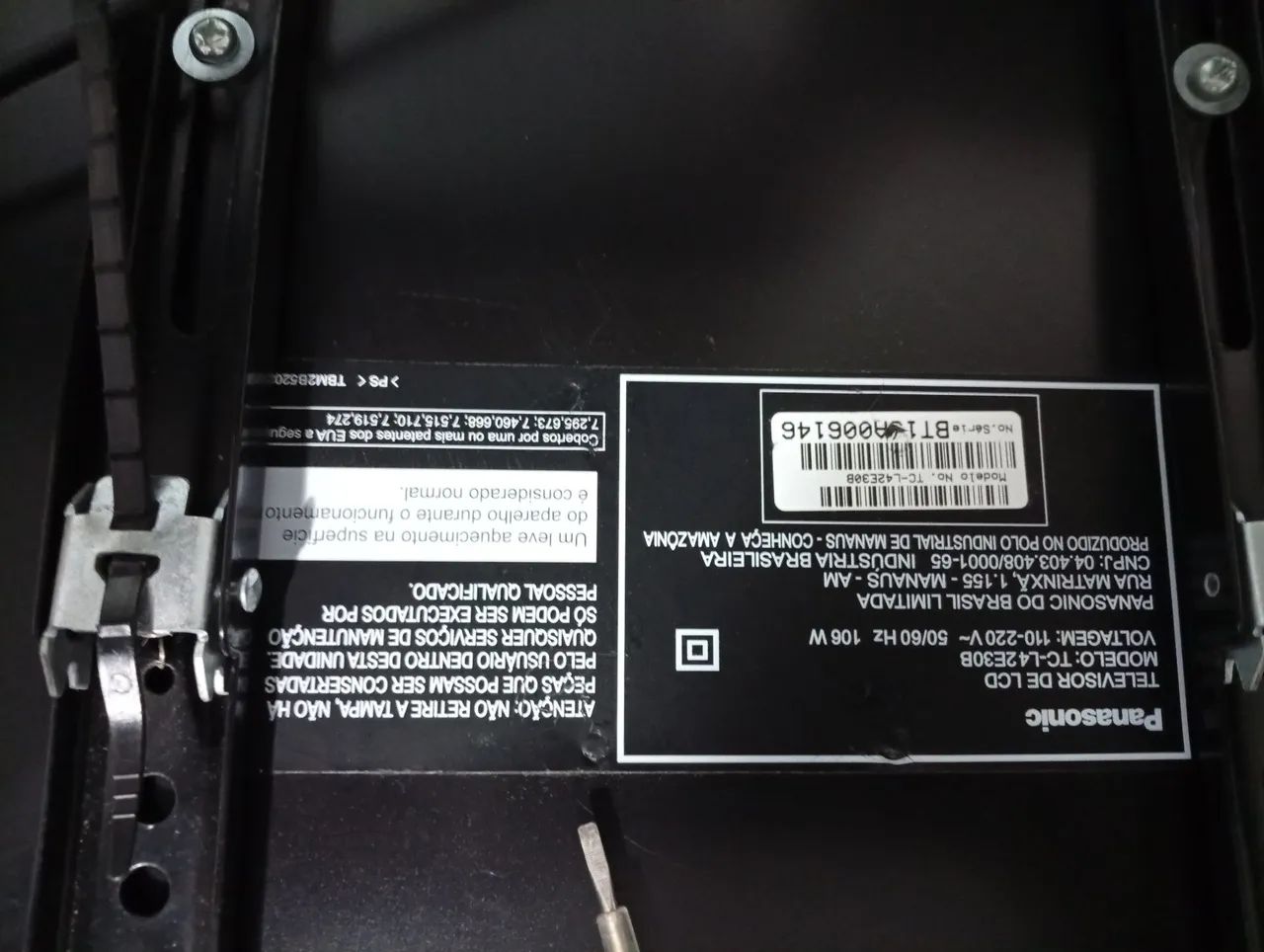 Vendo TV Panasonic 42 polegadas de LCD . - Foto 4