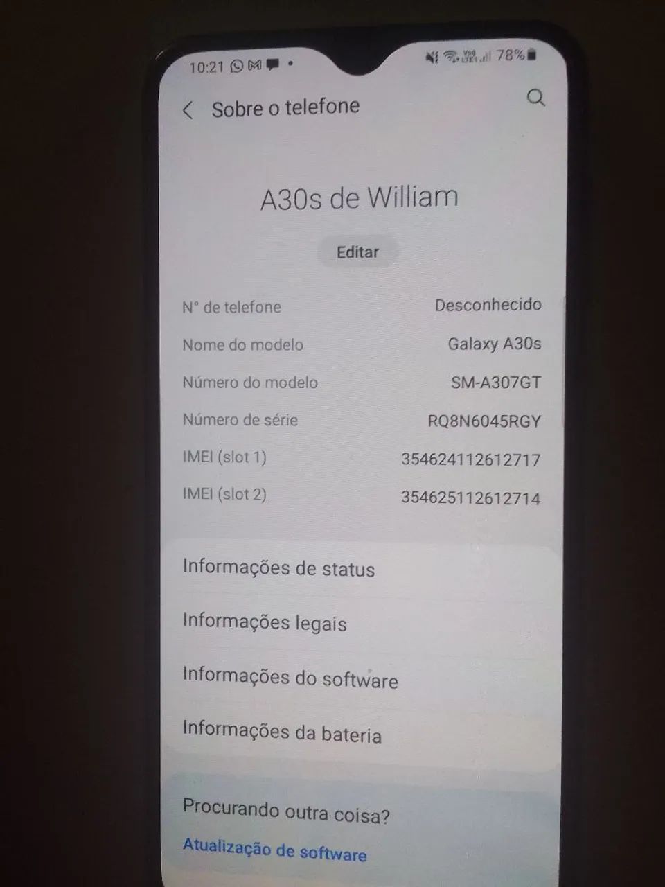 Celular Samsung a30s  - Foto 3