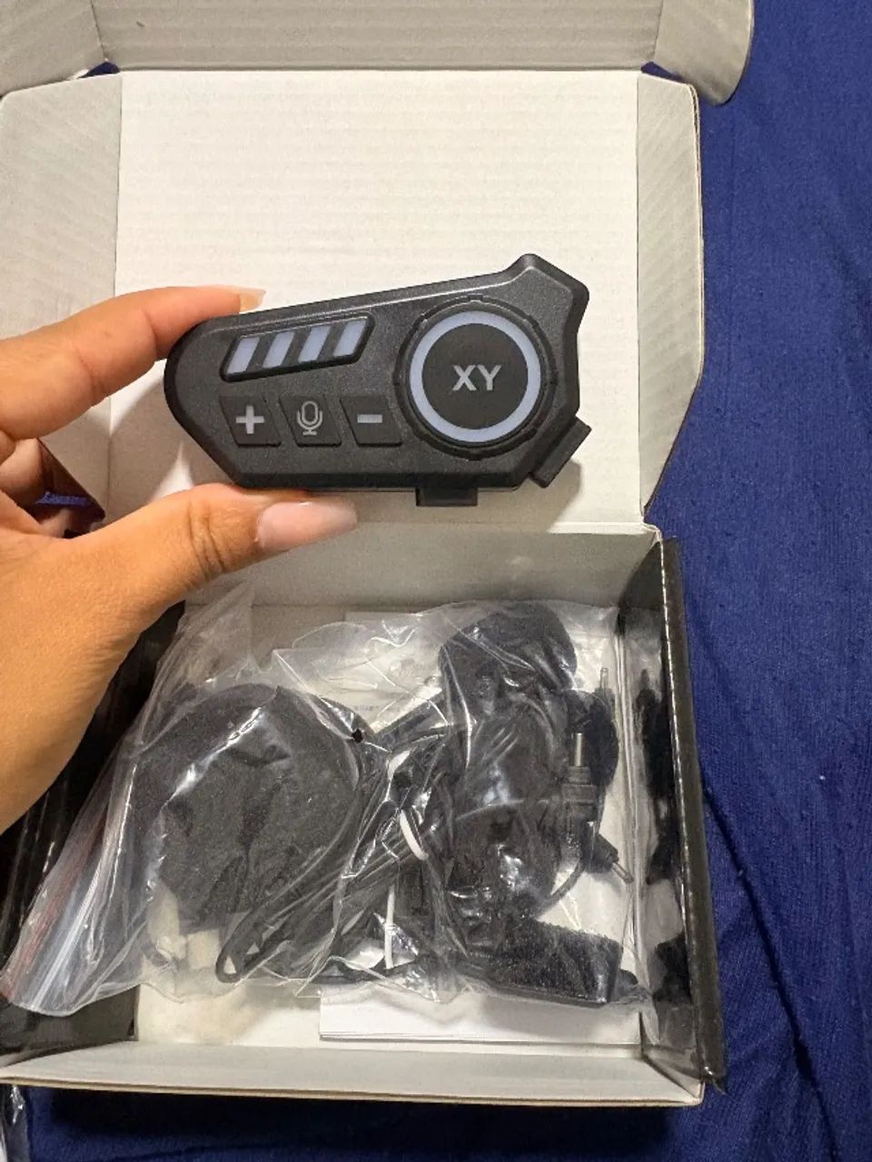 fone bluetooth para capacete - Foto 3