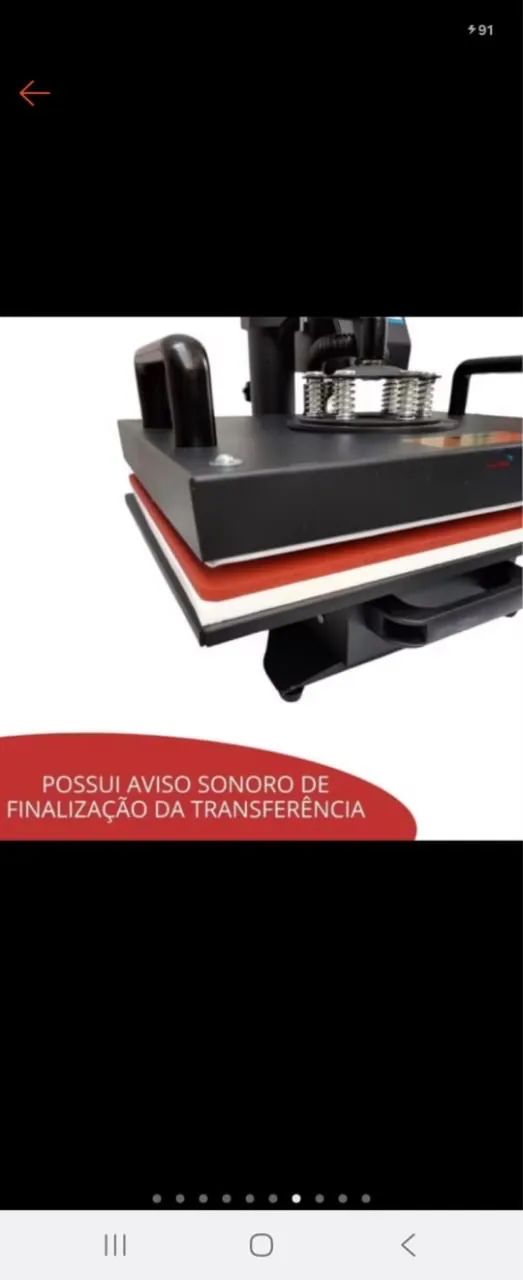 prensa térmica sublimação  - Foto 3