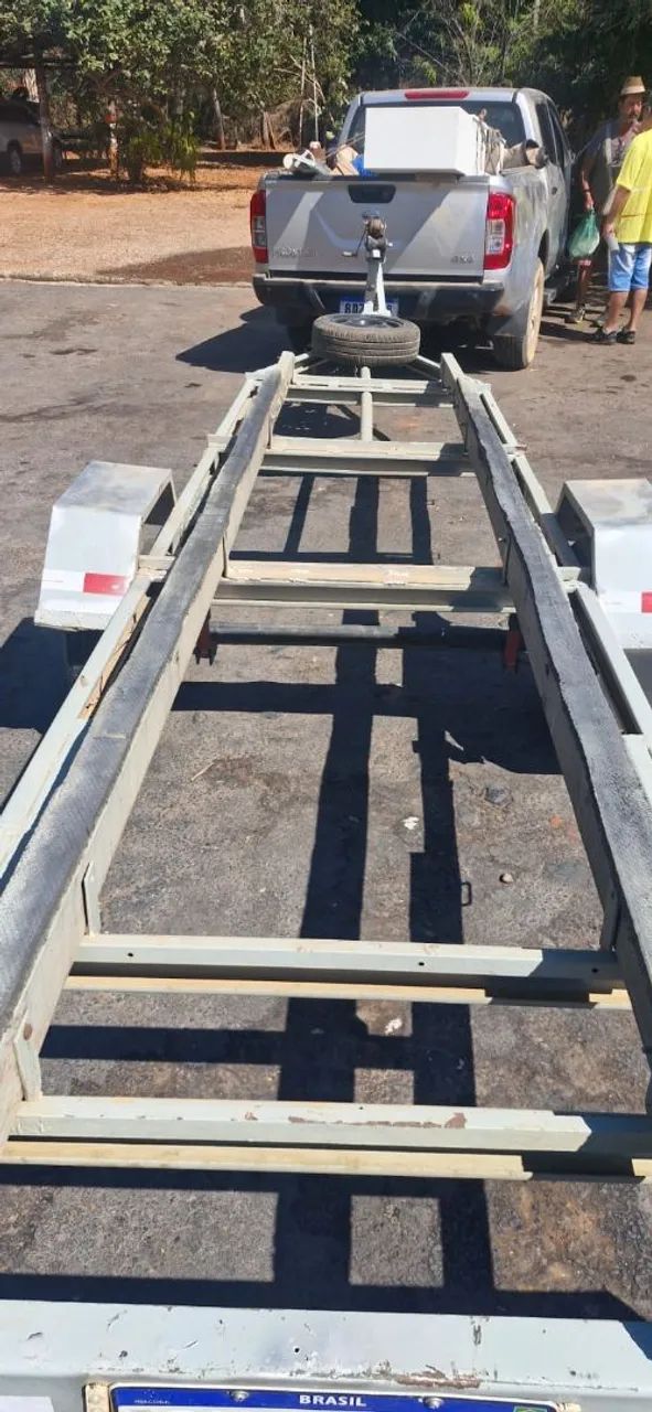 Carretinha para barco de 6 metros. Amologada em 2017 - Foto 4