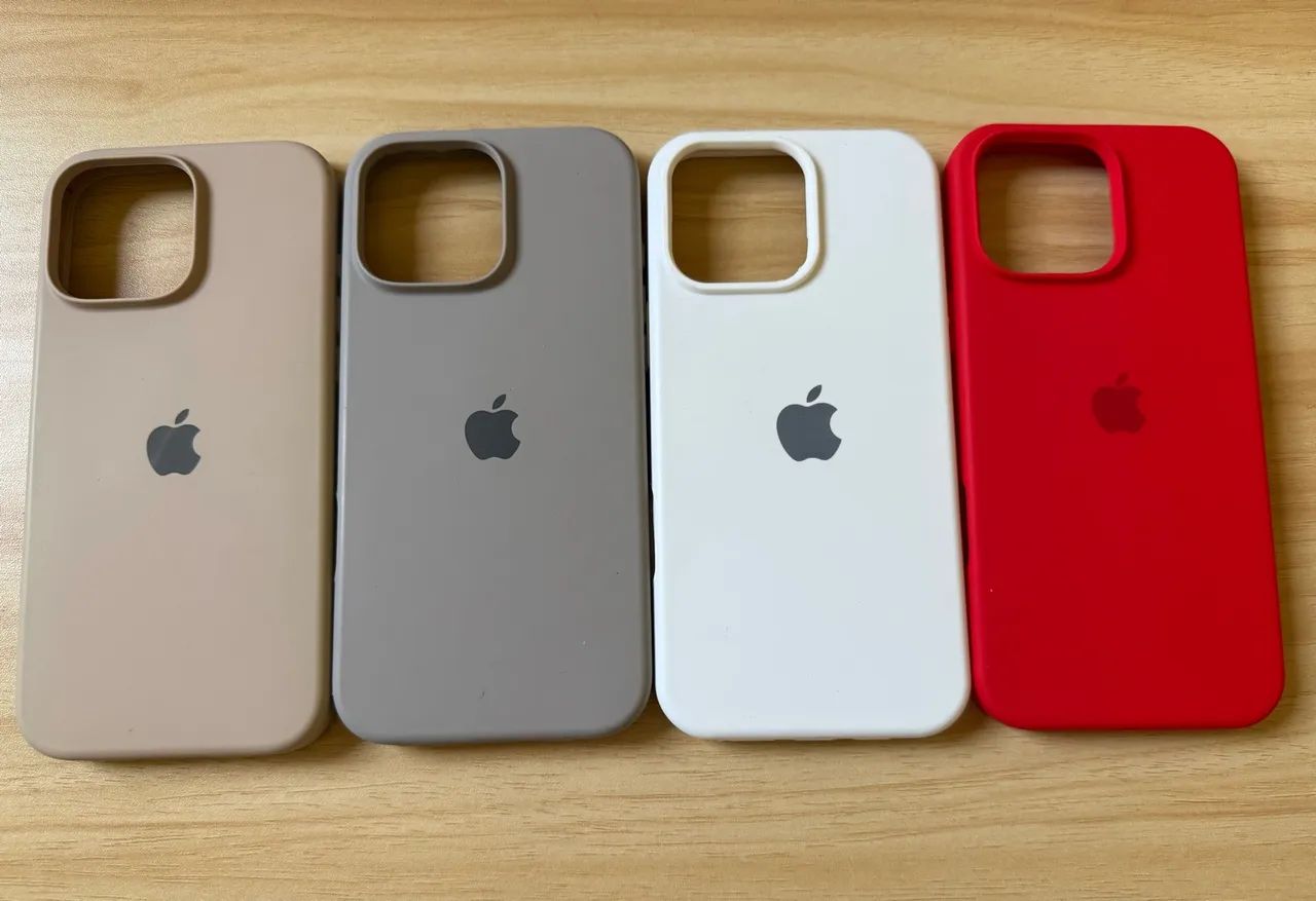 Capinha de silicone iPhone 16 Pro Max UNIDADE  - Foto 3