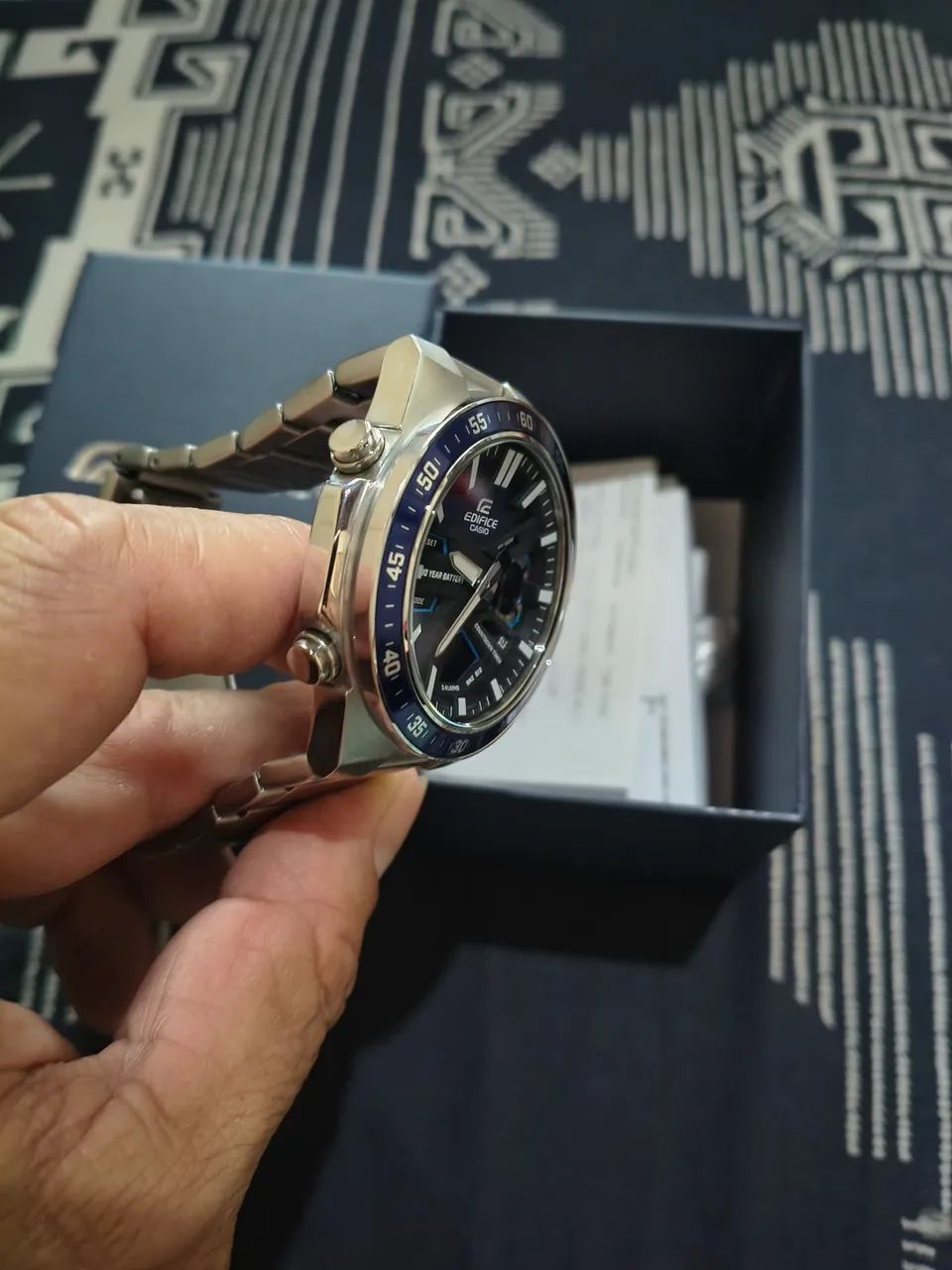 RELÓGIO CASIO EDIFICE ORIGINAL  - Foto 2