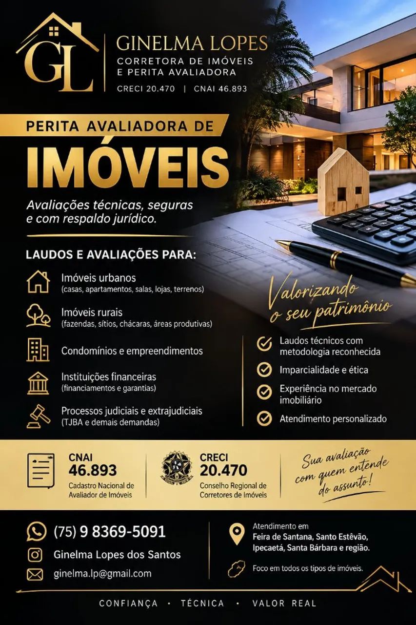 Corretora de Imóveis/Perita Avaliadora 