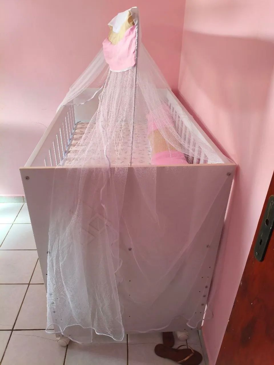 Berço americano novo+ colchão novo  - Foto 2