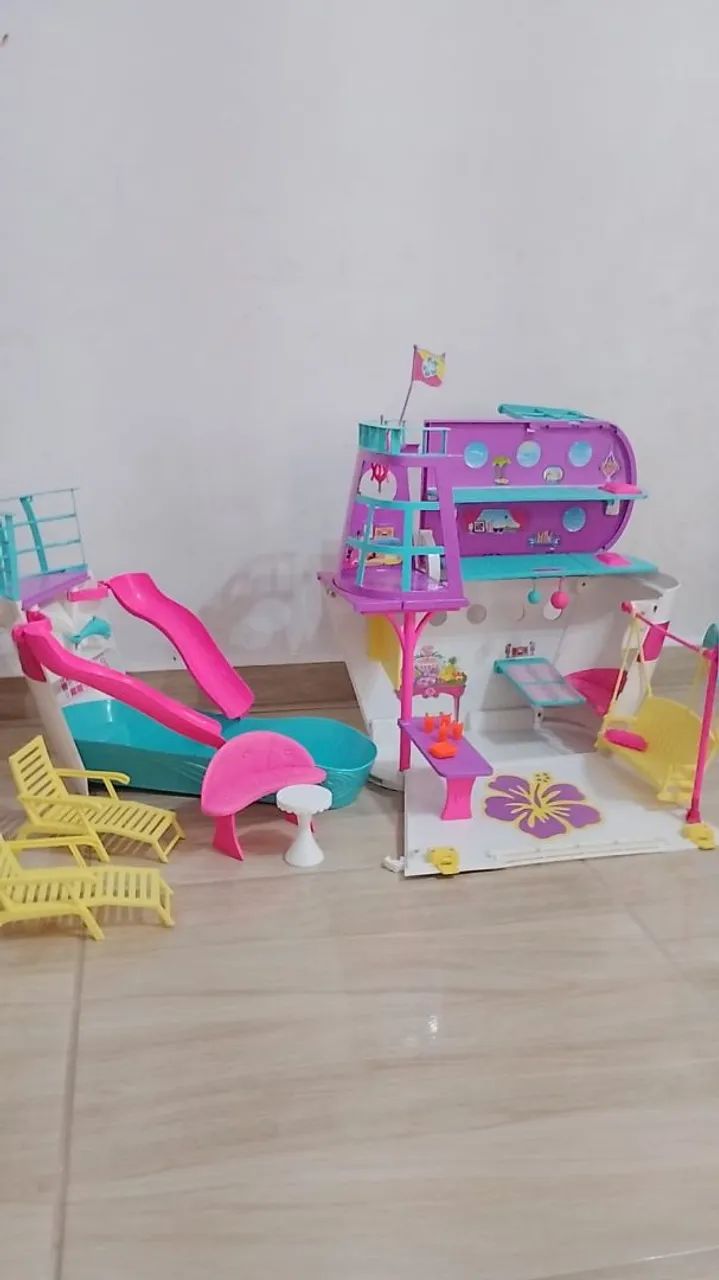 Navio da Barbie com boneca adolescente  - Foto 4