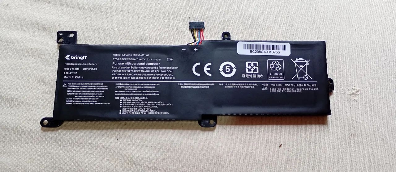 Bateria Notebook Lenovo ideadpad S145 nova .