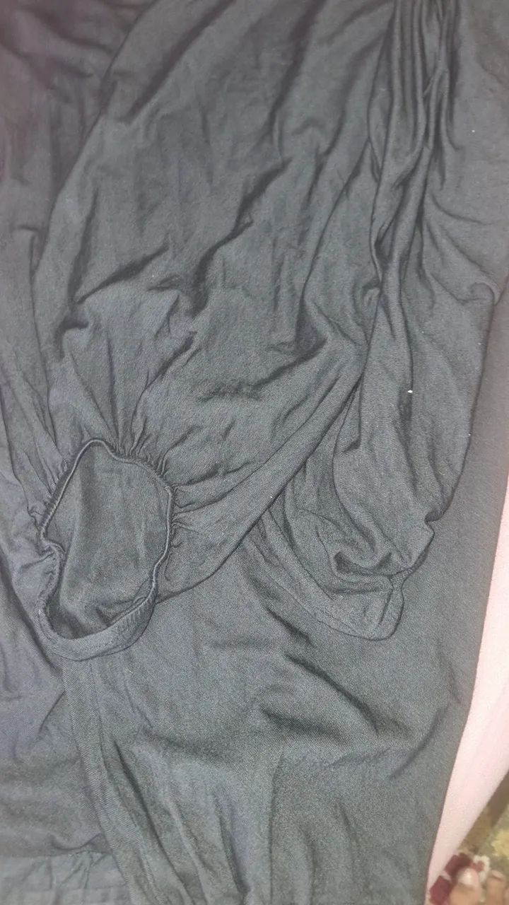 Calça de malha preta saruel G   - Foto 4