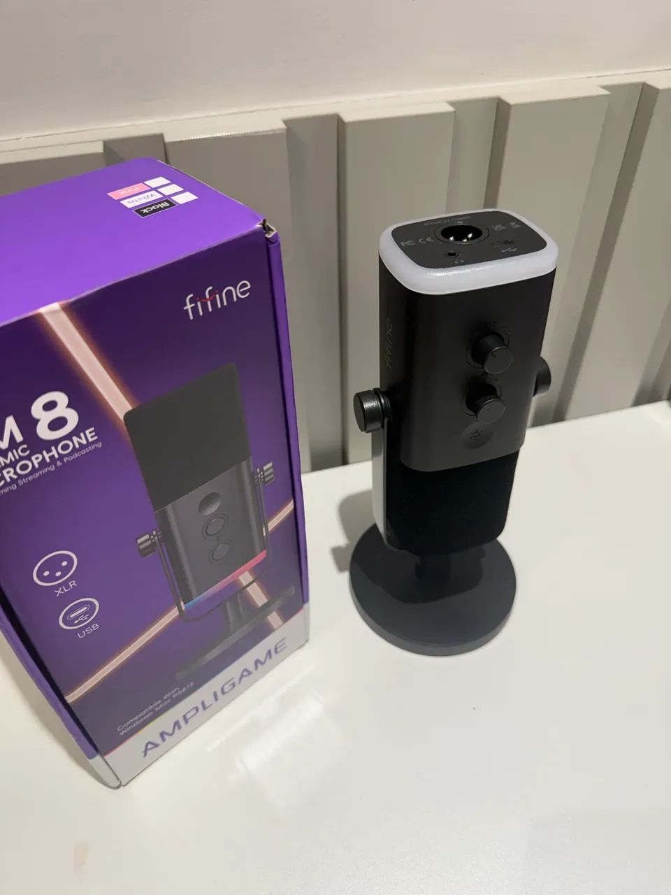Microfone Fifine AM8 | Alta Qualidade para PC, Streaming e Podcast - Foto 3