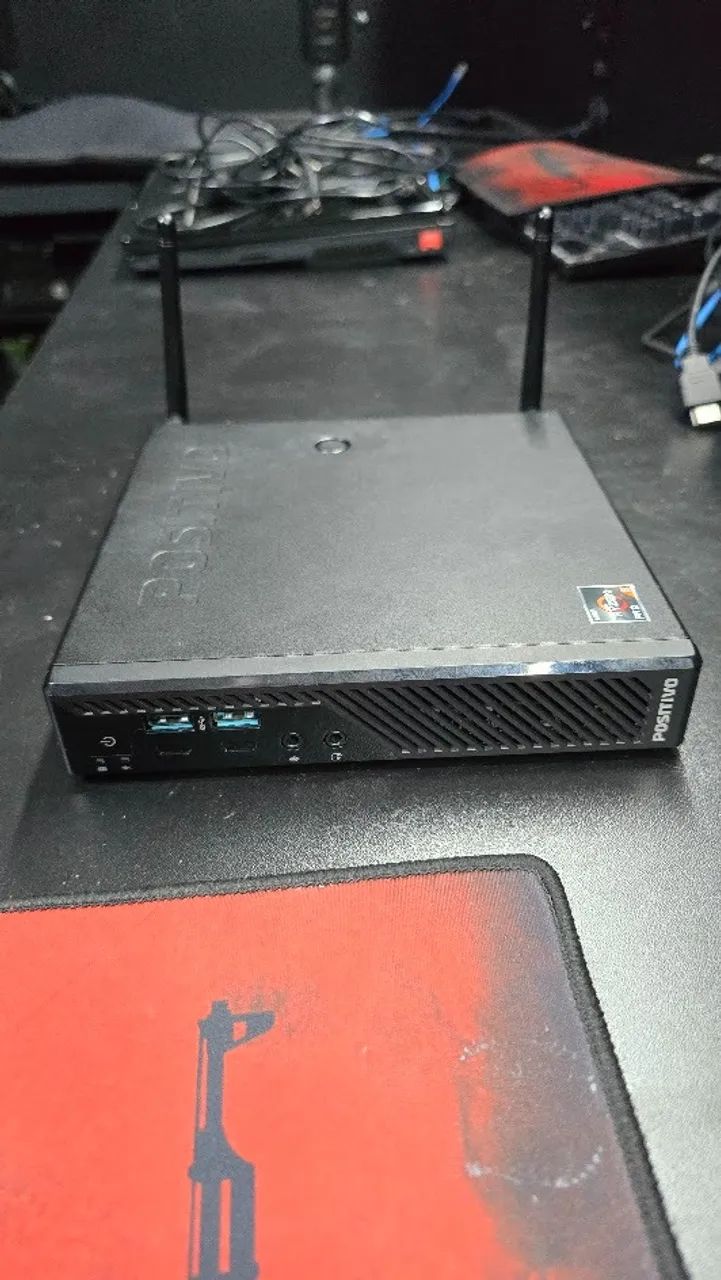 Mini PC Ryzen 5 4650GE 32GB RAM + 256GB NVMe | Ótimo para