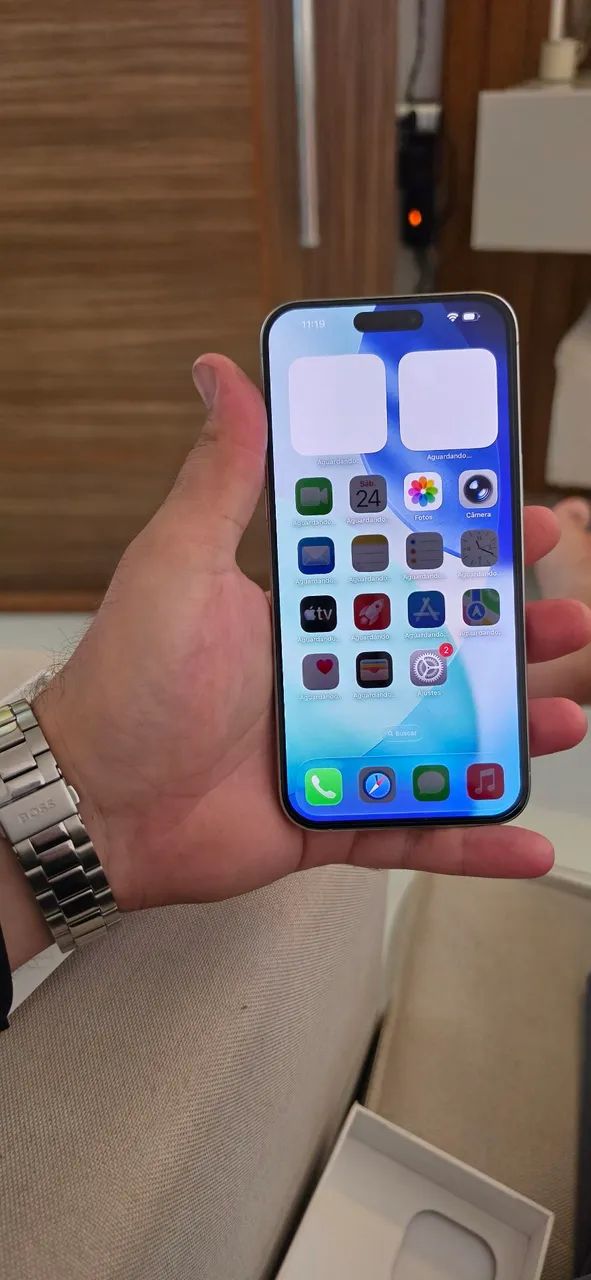 Iphone 15 pro max<br>No cartão 10x  - Foto 5