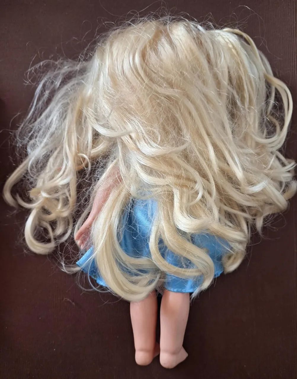 Lote brinquedos bonecas Disney Cinderela e Rapunzel - Foto 4