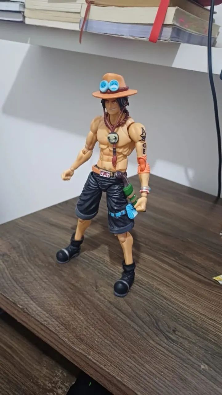 Action figure One Piece Ace bootleg - Foto 5