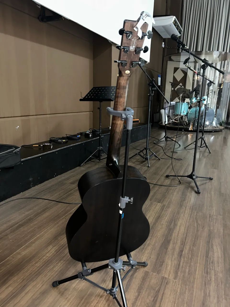 Violão eletroacústico Strinberg Forest FS4D para destros cor tabaco - Foto 2