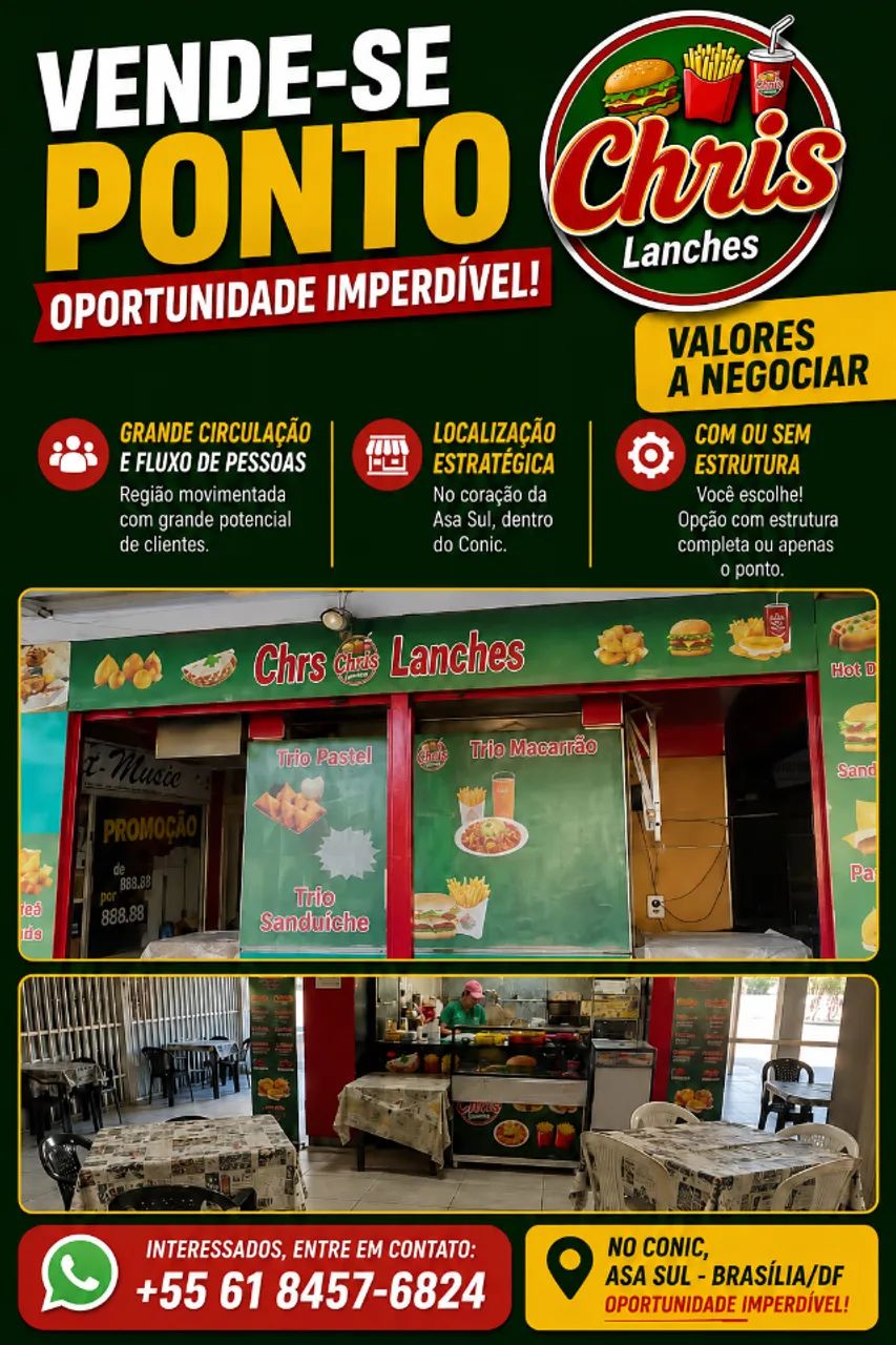 Lanchonete  restaurante chris lanches 1