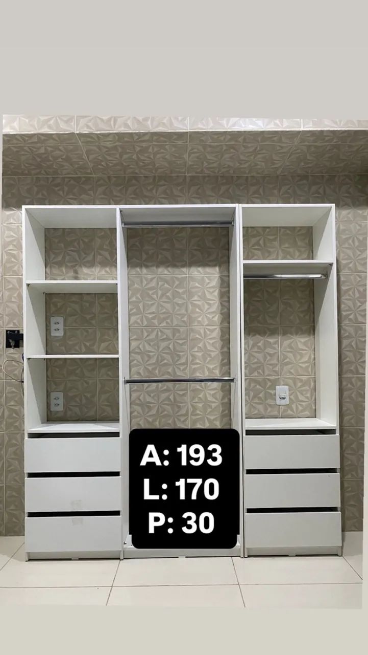 Closet 100% MDF 