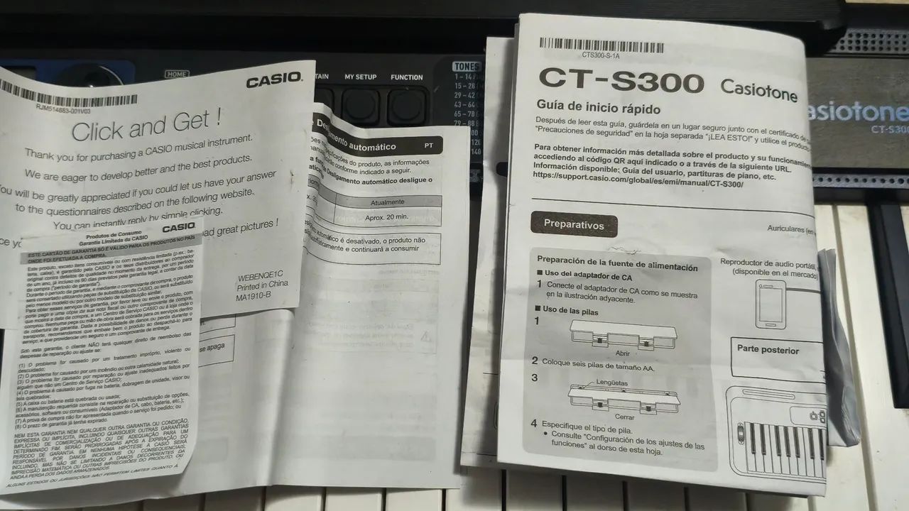 Teclado Casio CT-S300 (Usado) - Foto 4