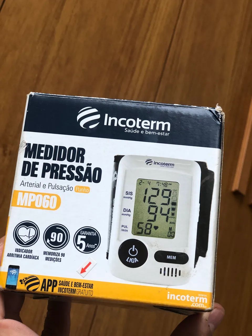 Medidor de pressão 