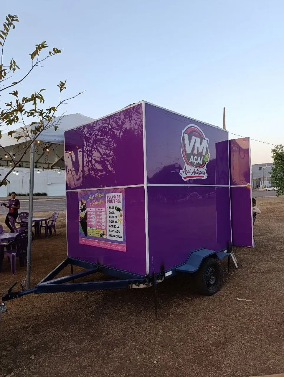 Venda de ponto de açaí completo com treiller em funcionamento  - Foto 3