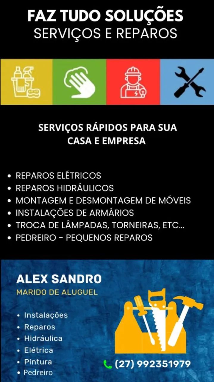 Reparos para sua casa ou comércio