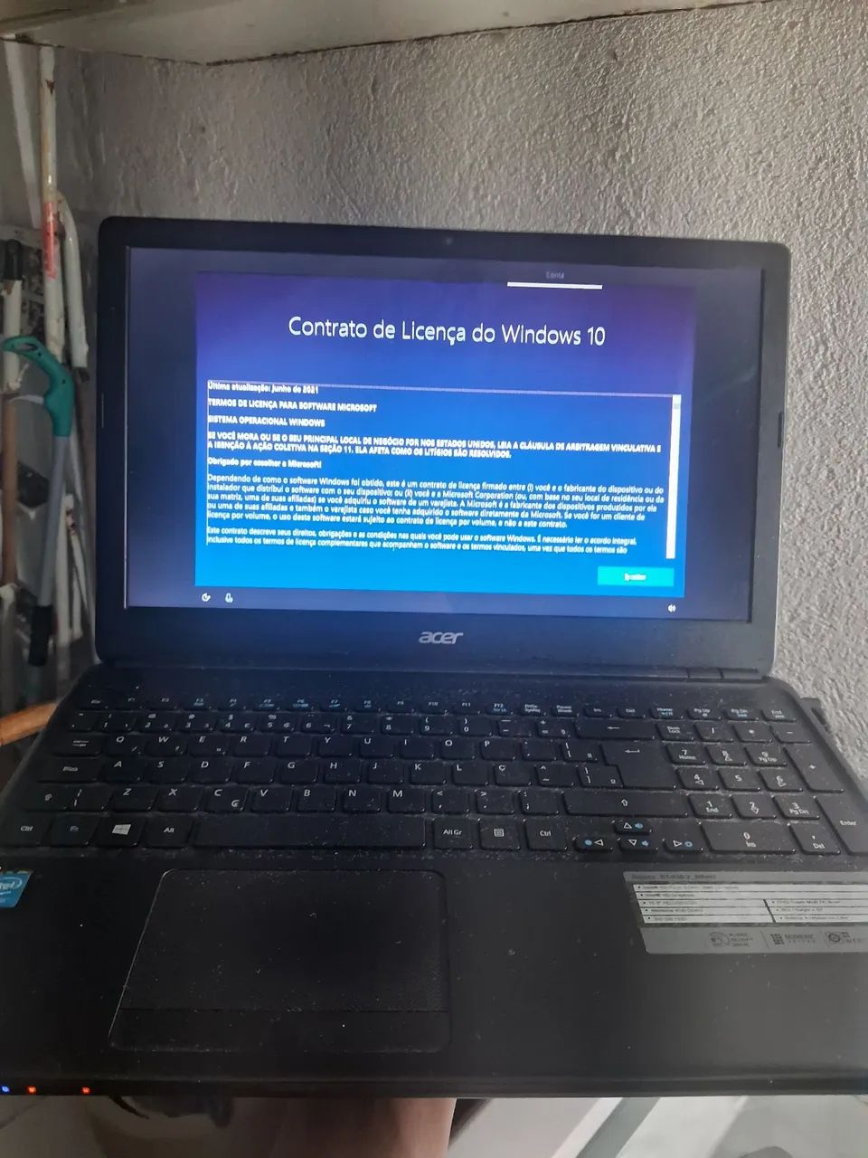 Notebook acer