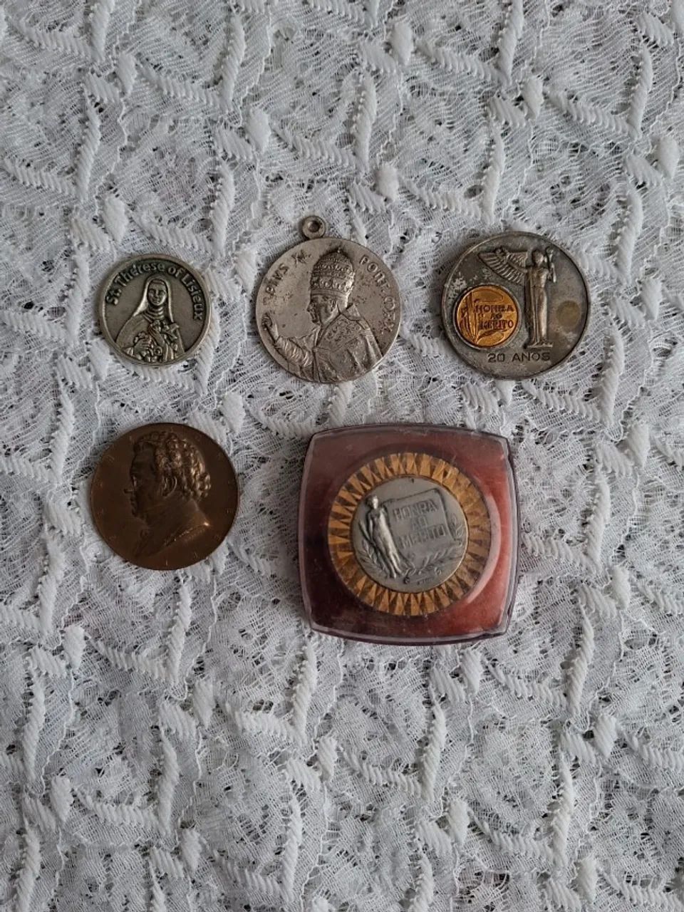 coleção de antigas medalhas (valor do lote)  - Foto 2