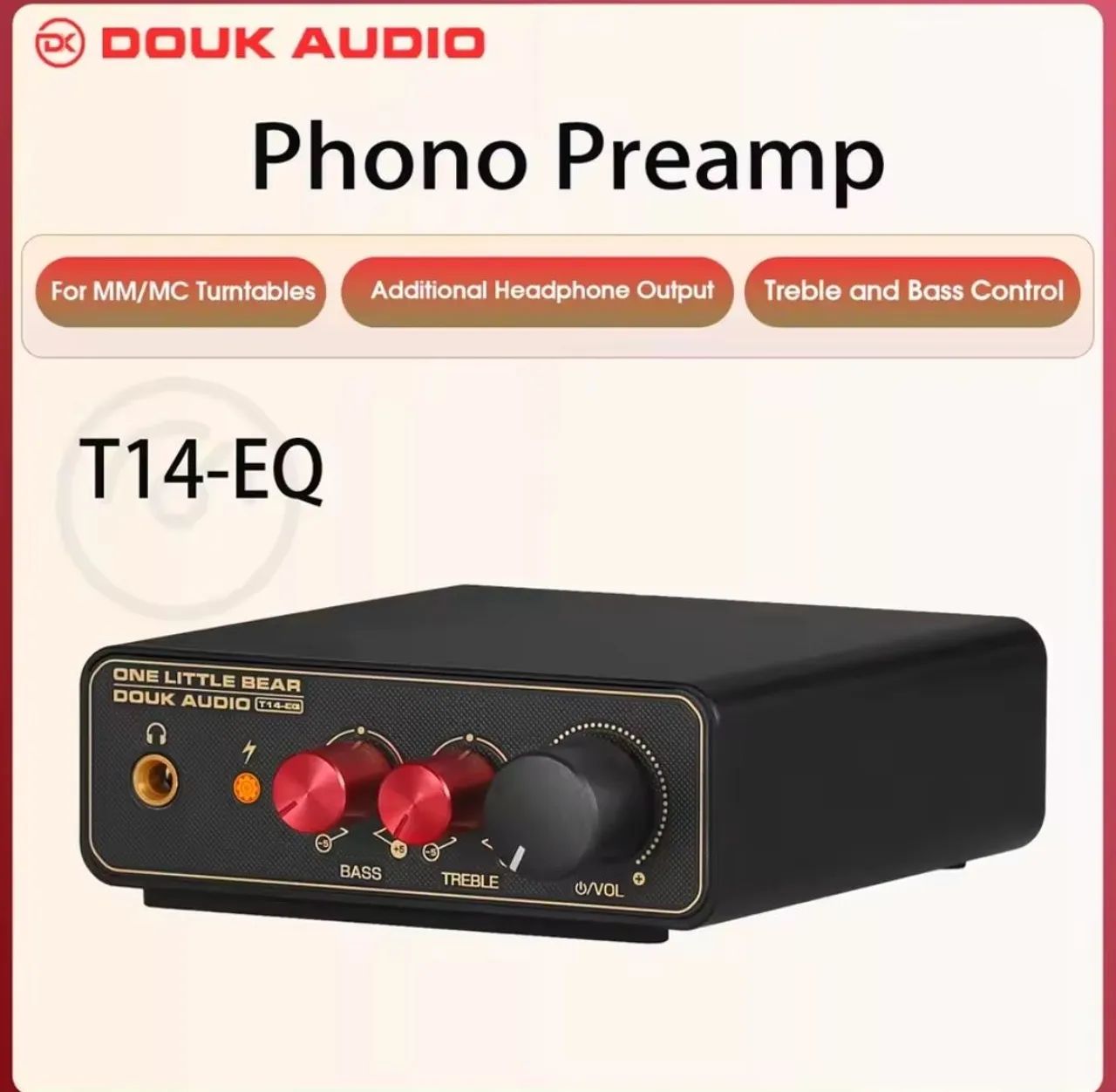 Douk One Little Bear Phono Preamp Toca Discos 