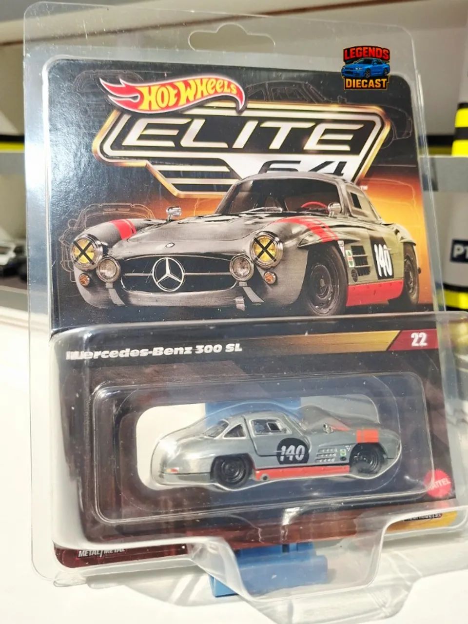 Hot Wheels Mercedes-Benz 300 SL Elite 64 - Lançamento 2026