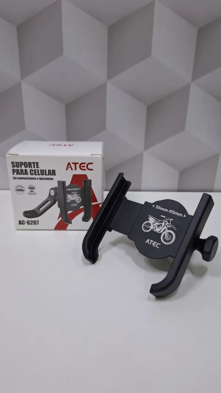 Suporte de moto para retrovisor  - Foto 2