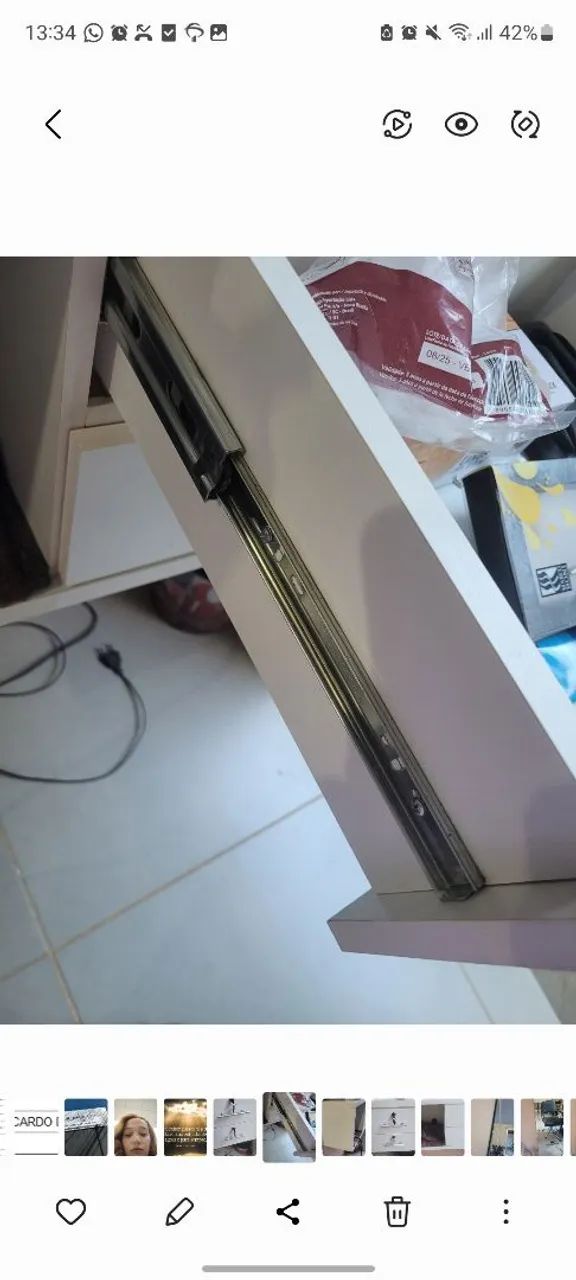 Bancada com gavetasvem MDF  - Foto 4