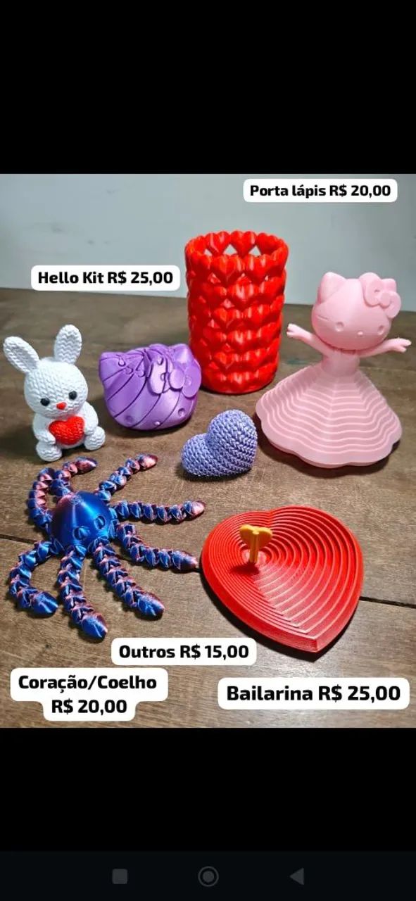 Brinquedos 3D - Foto 2