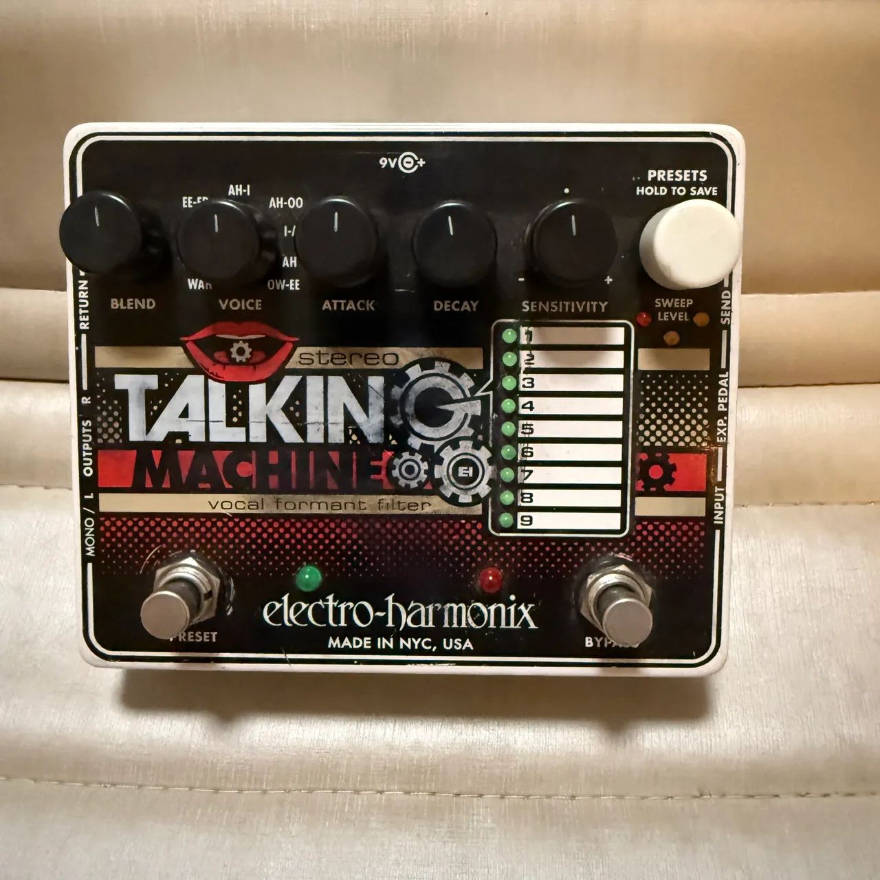 Pedal Electro Harmonix Talking Machine - Descontinuado - Talkbox