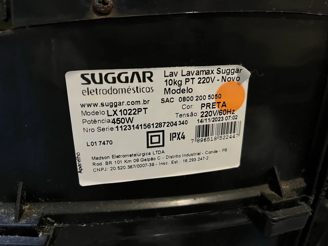 Tanquinho Suggar Lavamax 10kg - Ótimo Estado e Funcionando Perfeitamente - Foto 3